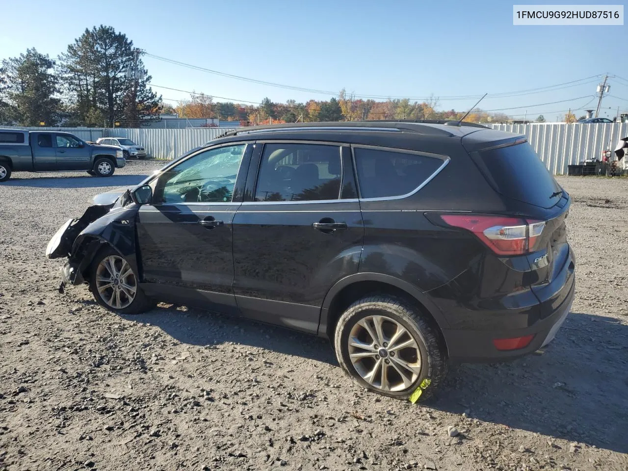 2017 Ford Escape Se VIN: 1FMCU9G92HUD87516 Lot: 76763954