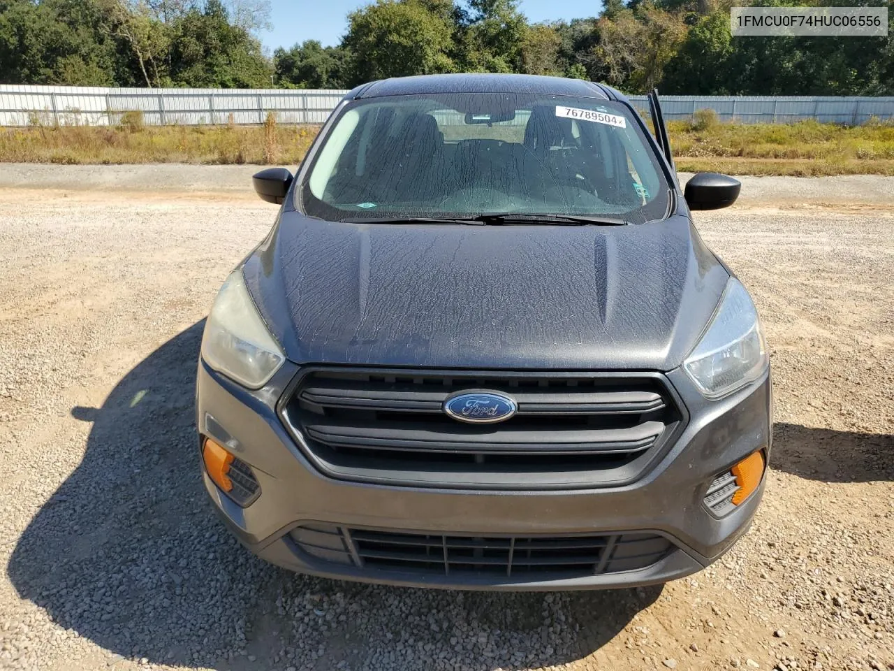 2017 Ford Escape S VIN: 1FMCU0F74HUC06556 Lot: 76789504