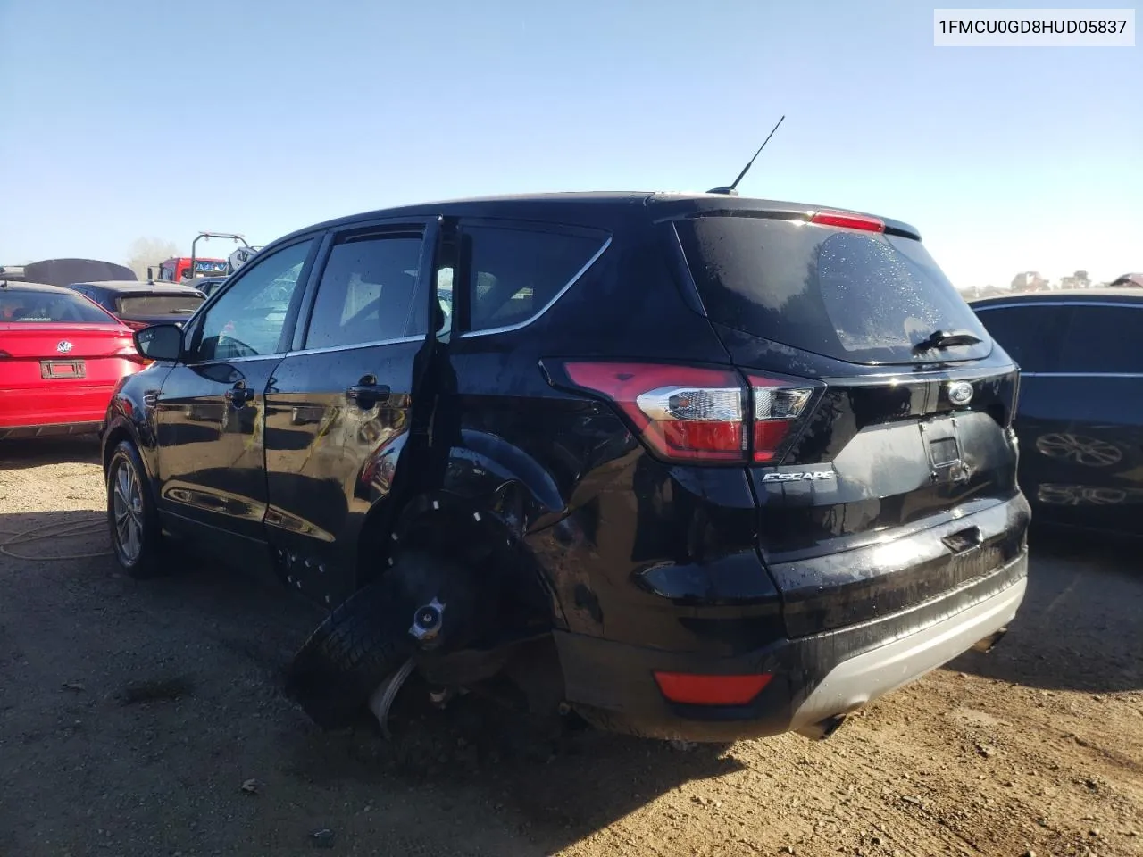 2017 Ford Escape Se VIN: 1FMCU0GD8HUD05837 Lot: 76797274