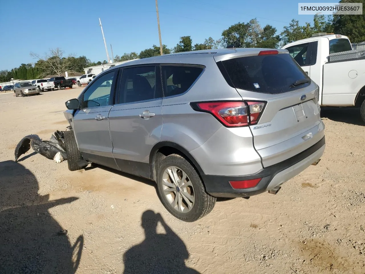 2017 Ford Escape Se VIN: 1FMCU0G92HUE53607 Lot: 76814784