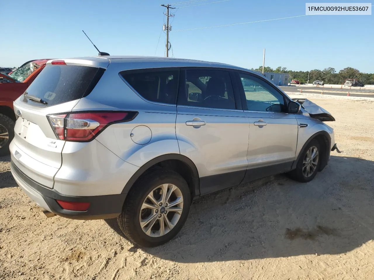 2017 Ford Escape Se VIN: 1FMCU0G92HUE53607 Lot: 76814784