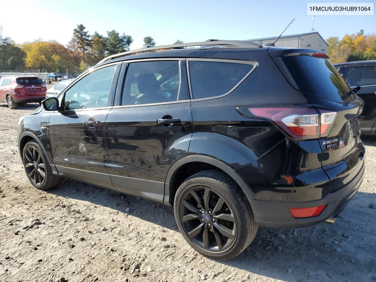 2017 Ford Escape Titanium VIN: 1FMCU9JD3HUB91064 Lot: 76847504