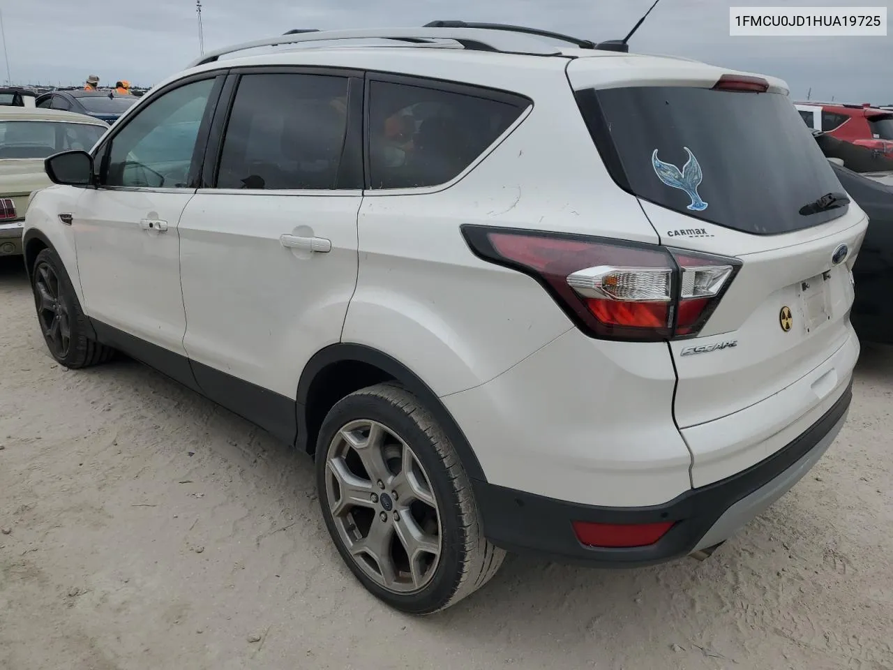 2017 Ford Escape Titanium VIN: 1FMCU0JD1HUA19725 Lot: 76883154