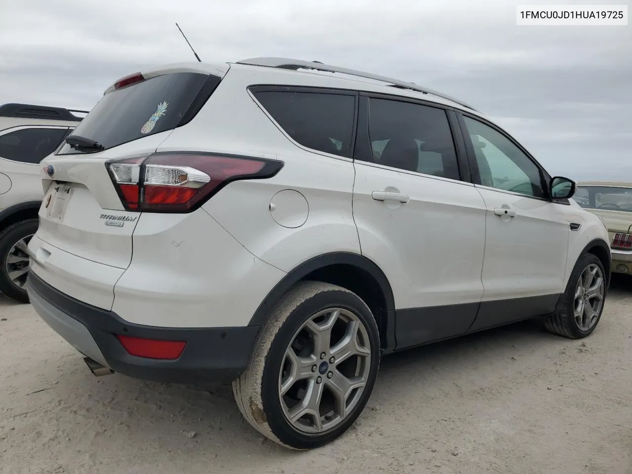 2017 Ford Escape Titanium VIN: 1FMCU0JD1HUA19725 Lot: 76883154