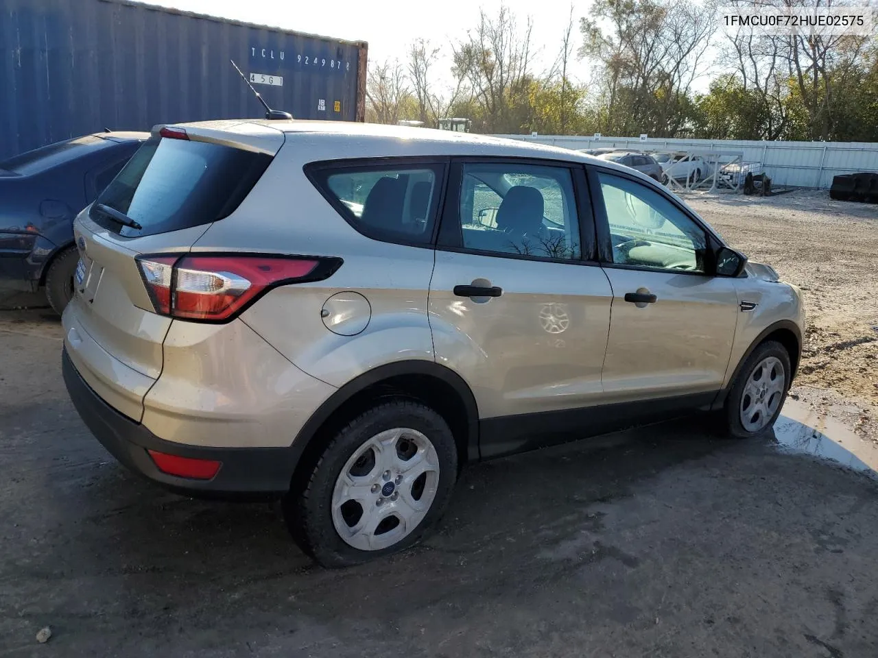 2017 Ford Escape S VIN: 1FMCU0F72HUE02575 Lot: 76891264