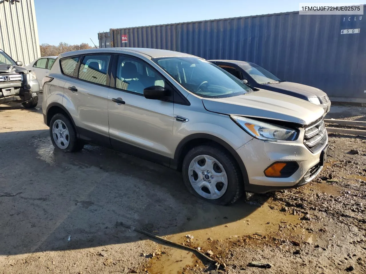 2017 Ford Escape S VIN: 1FMCU0F72HUE02575 Lot: 76891264