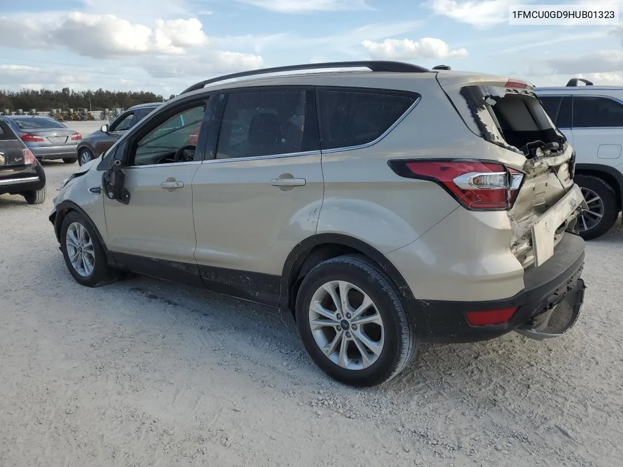 2017 Ford Escape Se VIN: 1FMCU0GD9HUB01323 Lot: 76900614