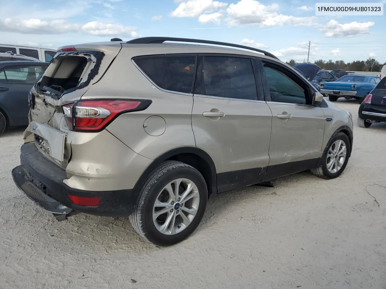 2017 Ford Escape Se VIN: 1FMCU0GD9HUB01323 Lot: 76900614