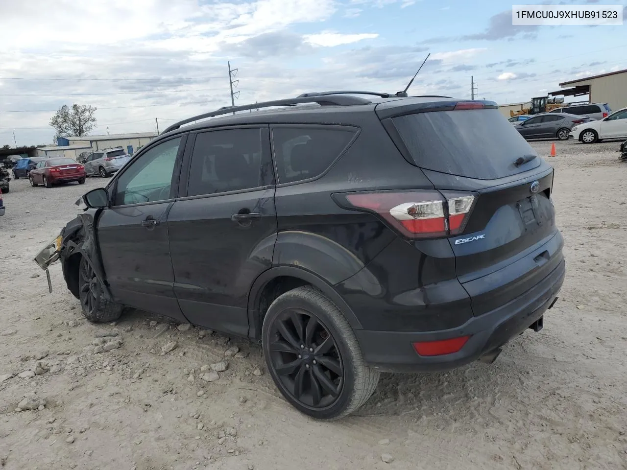 2017 Ford Escape Titanium VIN: 1FMCU0J9XHUB91523 Lot: 76909744