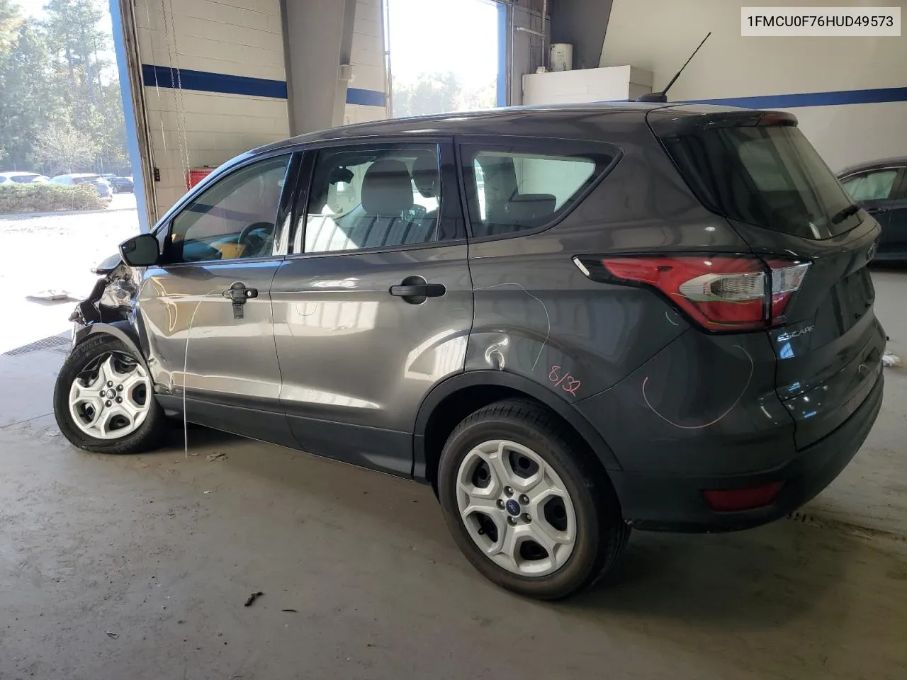 2017 Ford Escape S VIN: 1FMCU0F76HUD49573 Lot: 76932274