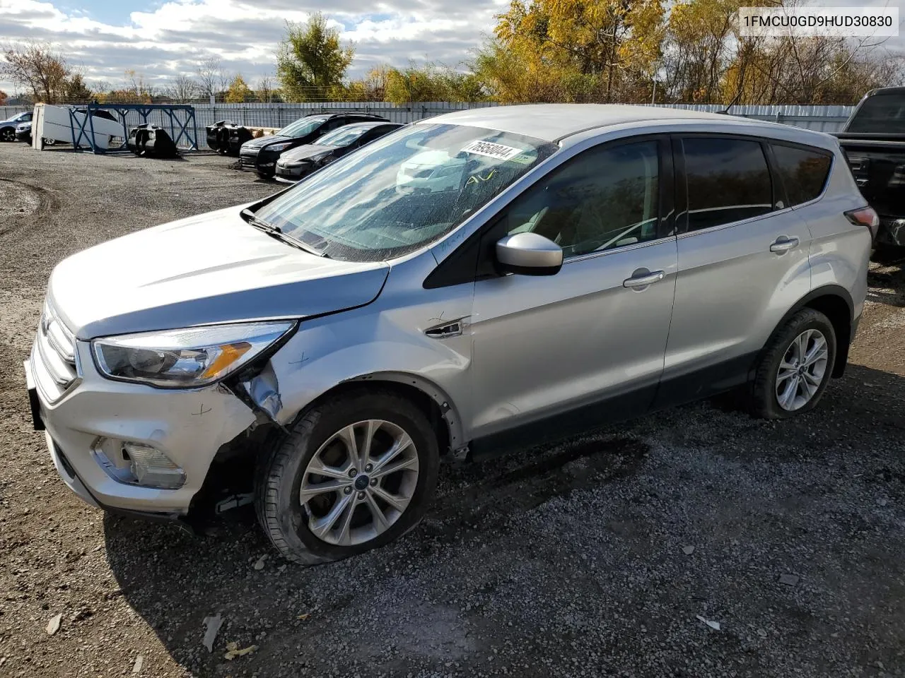 2017 Ford Escape Se VIN: 1FMCU0GD9HUD30830 Lot: 76958044