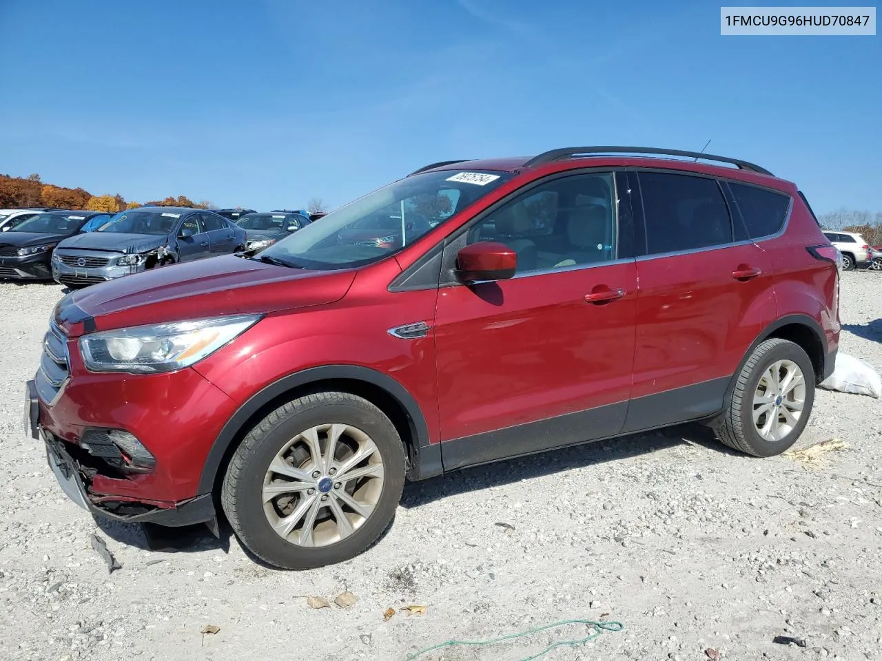 2017 Ford Escape Se VIN: 1FMCU9G96HUD70847 Lot: 76975754