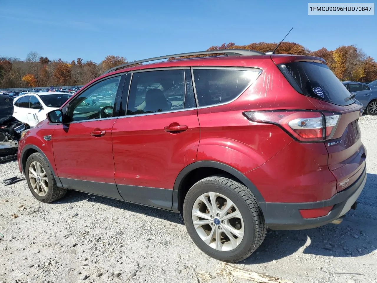 2017 Ford Escape Se VIN: 1FMCU9G96HUD70847 Lot: 76975754