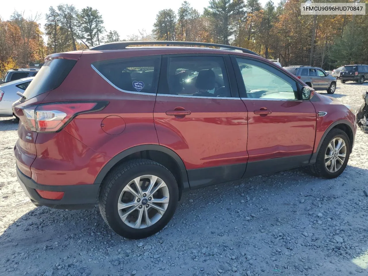 2017 Ford Escape Se VIN: 1FMCU9G96HUD70847 Lot: 76975754