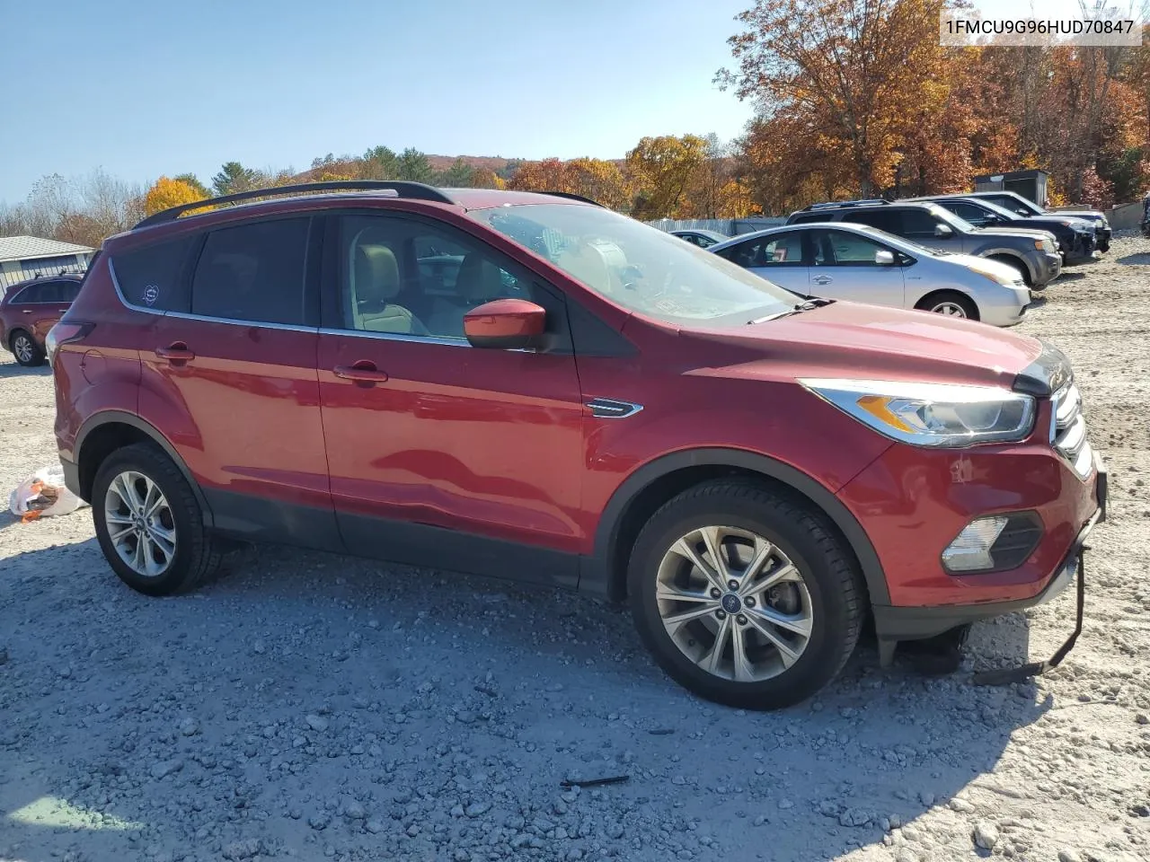 2017 Ford Escape Se VIN: 1FMCU9G96HUD70847 Lot: 76975754