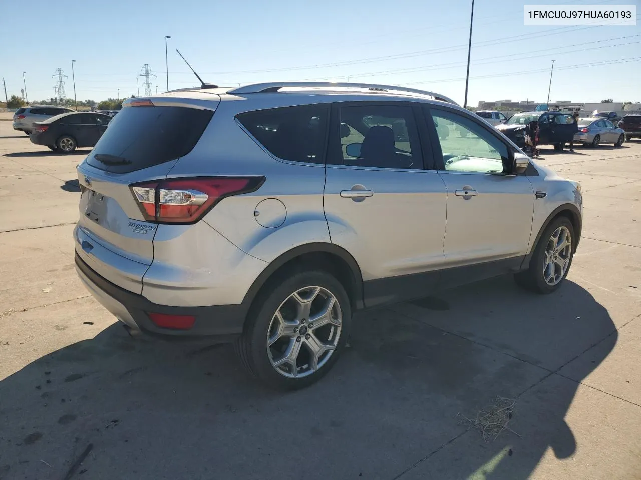 2017 Ford Escape Titanium VIN: 1FMCU0J97HUA60193 Lot: 76982074