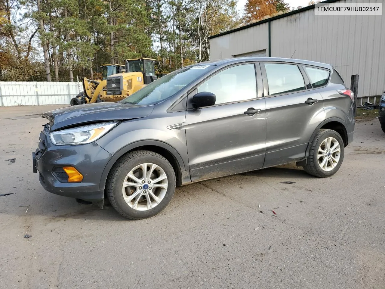 2017 Ford Escape S VIN: 1FMCU0F79HUB02547 Lot: 77014894