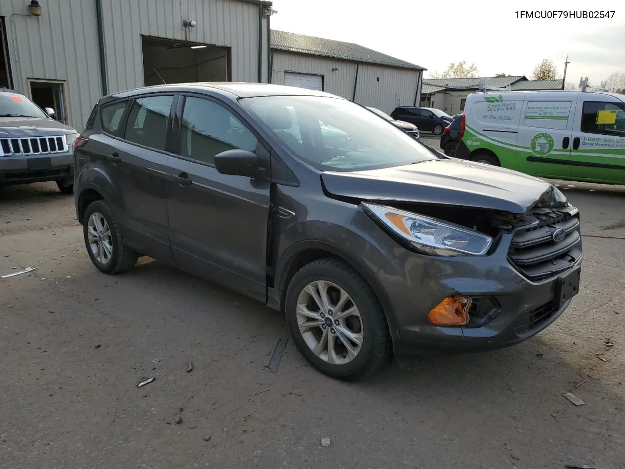 2017 Ford Escape S VIN: 1FMCU0F79HUB02547 Lot: 77014894