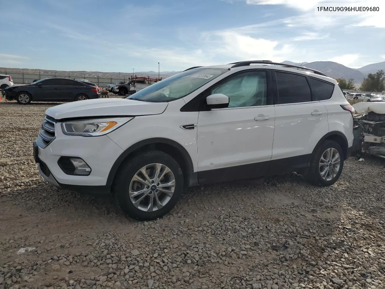 2017 Ford Escape Se VIN: 1FMCU9G96HUE09680 Lot: 77023564