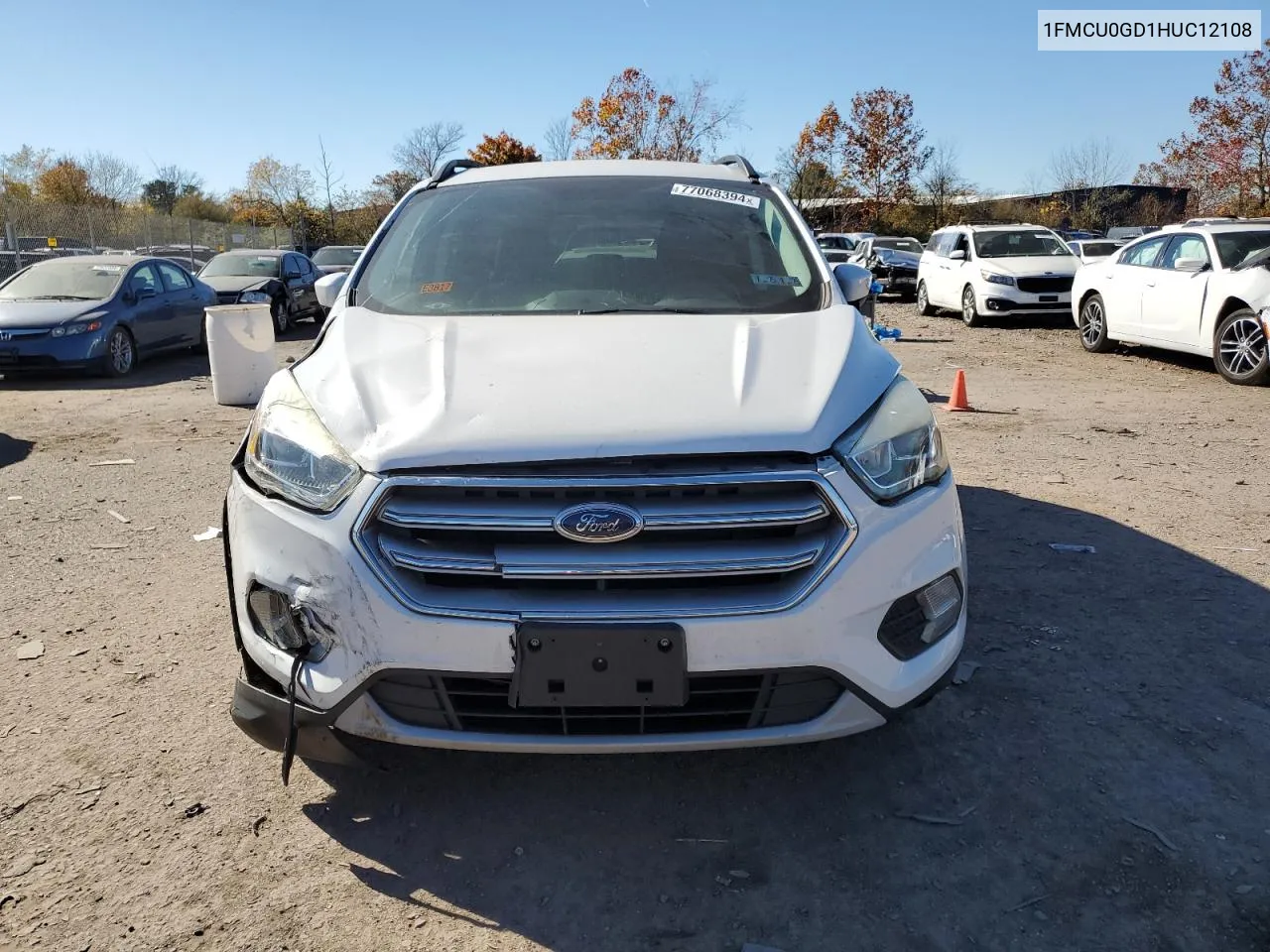 2017 Ford Escape Se VIN: 1FMCU0GD1HUC12108 Lot: 77068394