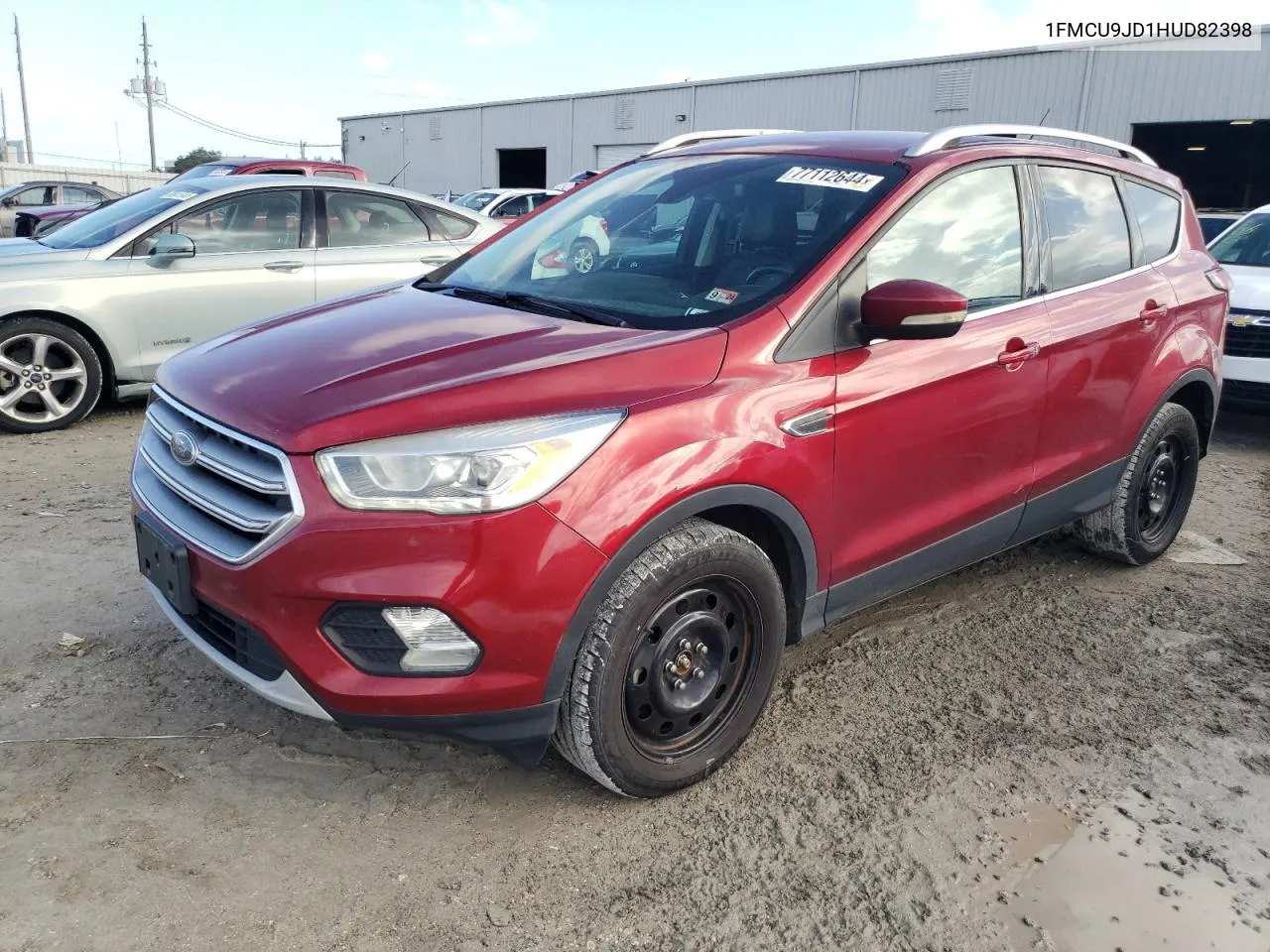 2017 Ford Escape Titanium VIN: 1FMCU9JD1HUD82398 Lot: 77112644