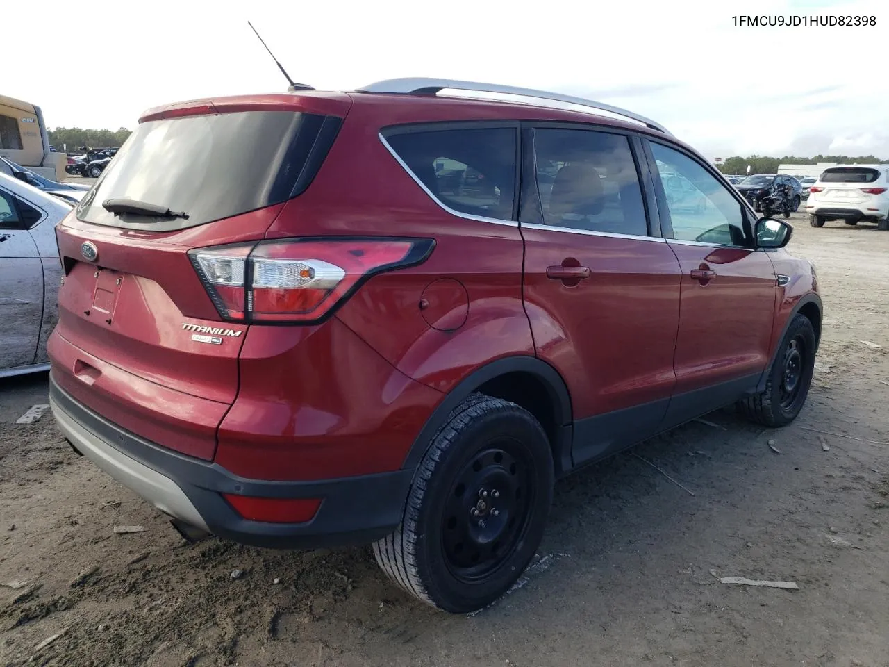 2017 Ford Escape Titanium VIN: 1FMCU9JD1HUD82398 Lot: 77112644