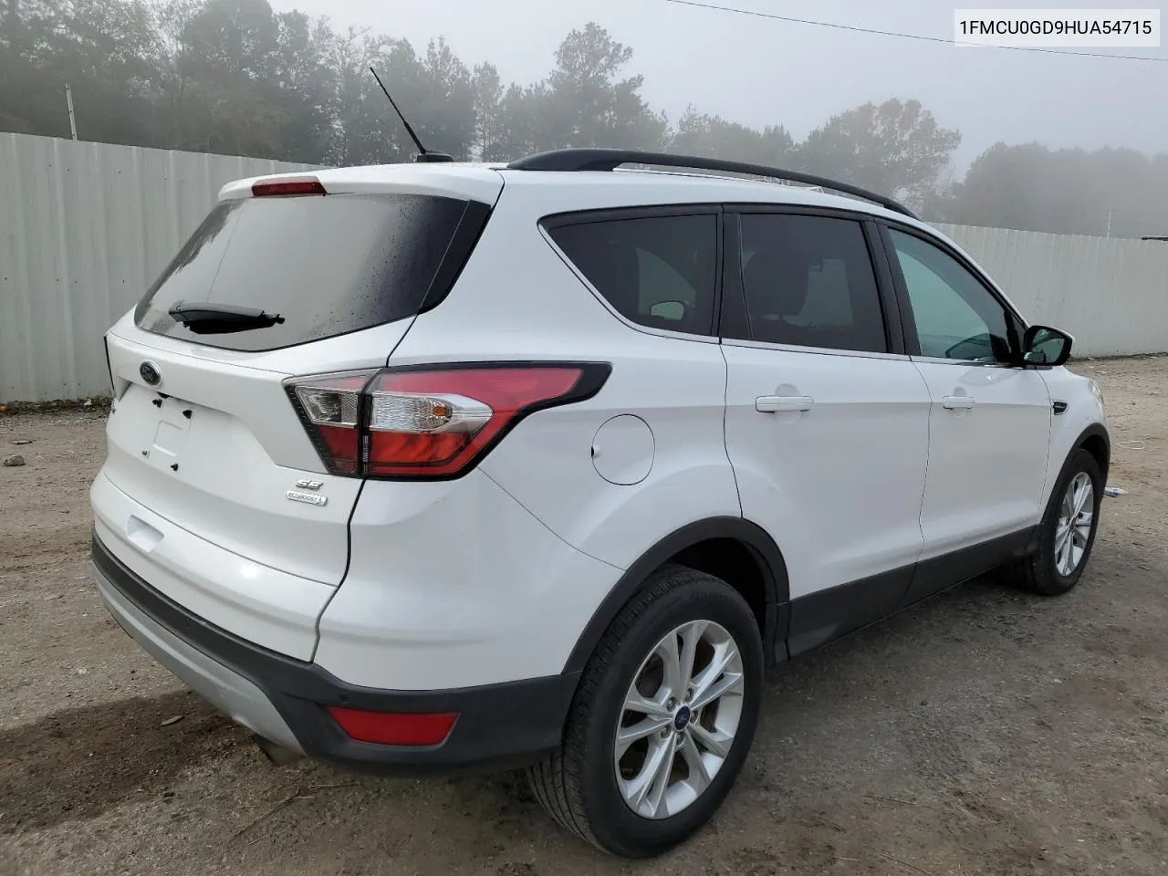 1FMCU0GD9HUA54715 2017 Ford Escape Se