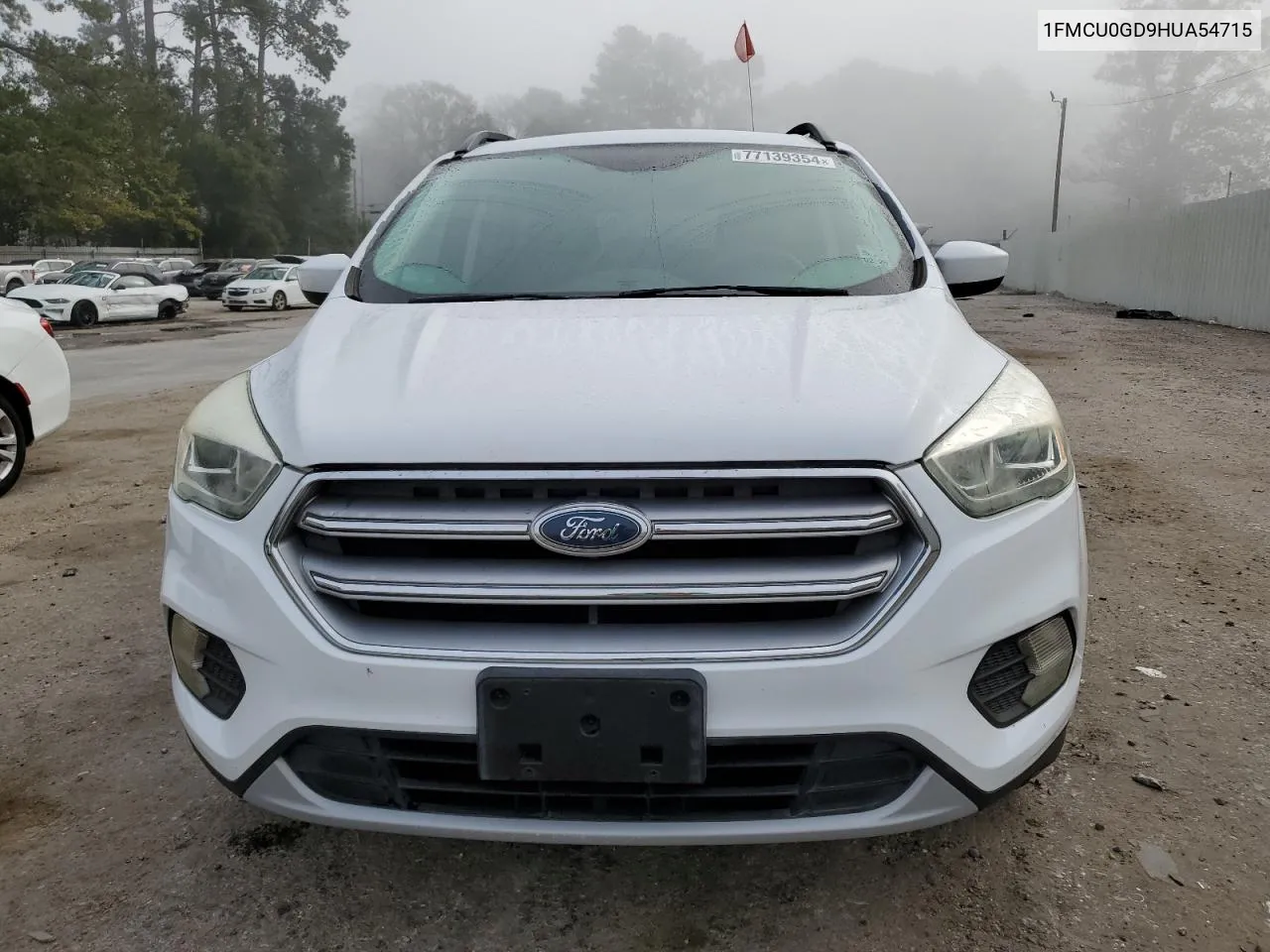 2017 Ford Escape Se VIN: 1FMCU0GD9HUA54715 Lot: 77139354