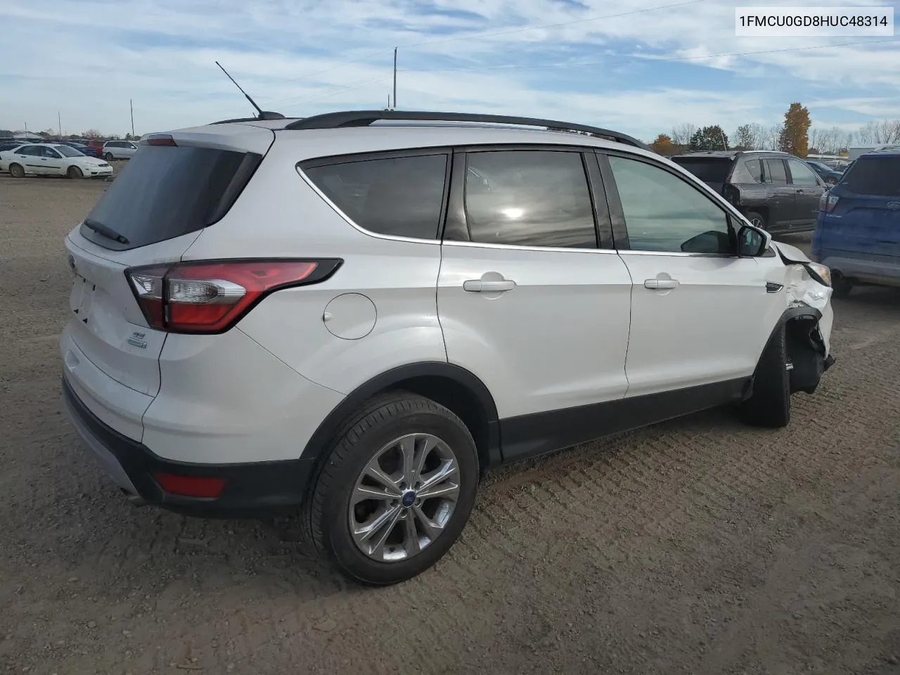 2017 Ford Escape Se VIN: 1FMCU0GD8HUC48314 Lot: 77164144