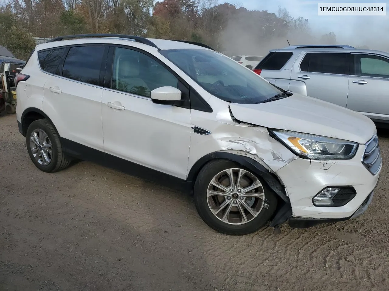 2017 Ford Escape Se VIN: 1FMCU0GD8HUC48314 Lot: 77164144