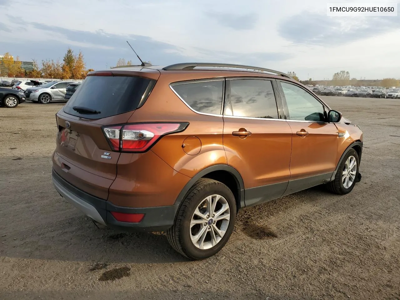 2017 Ford Escape Se VIN: 1FMCU9G92HUE10650 Lot: 77170474