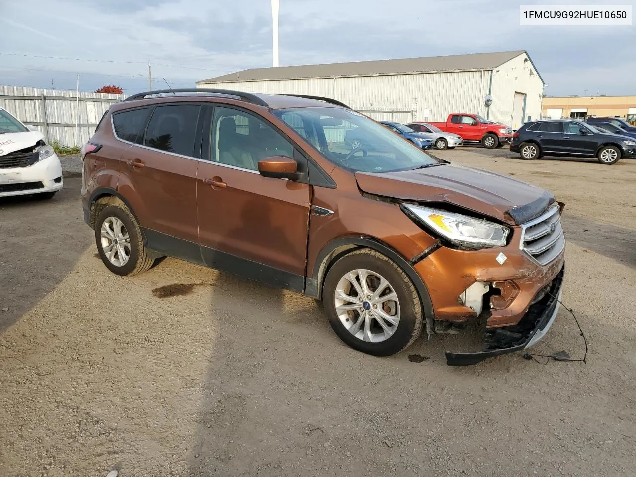 2017 Ford Escape Se VIN: 1FMCU9G92HUE10650 Lot: 77170474