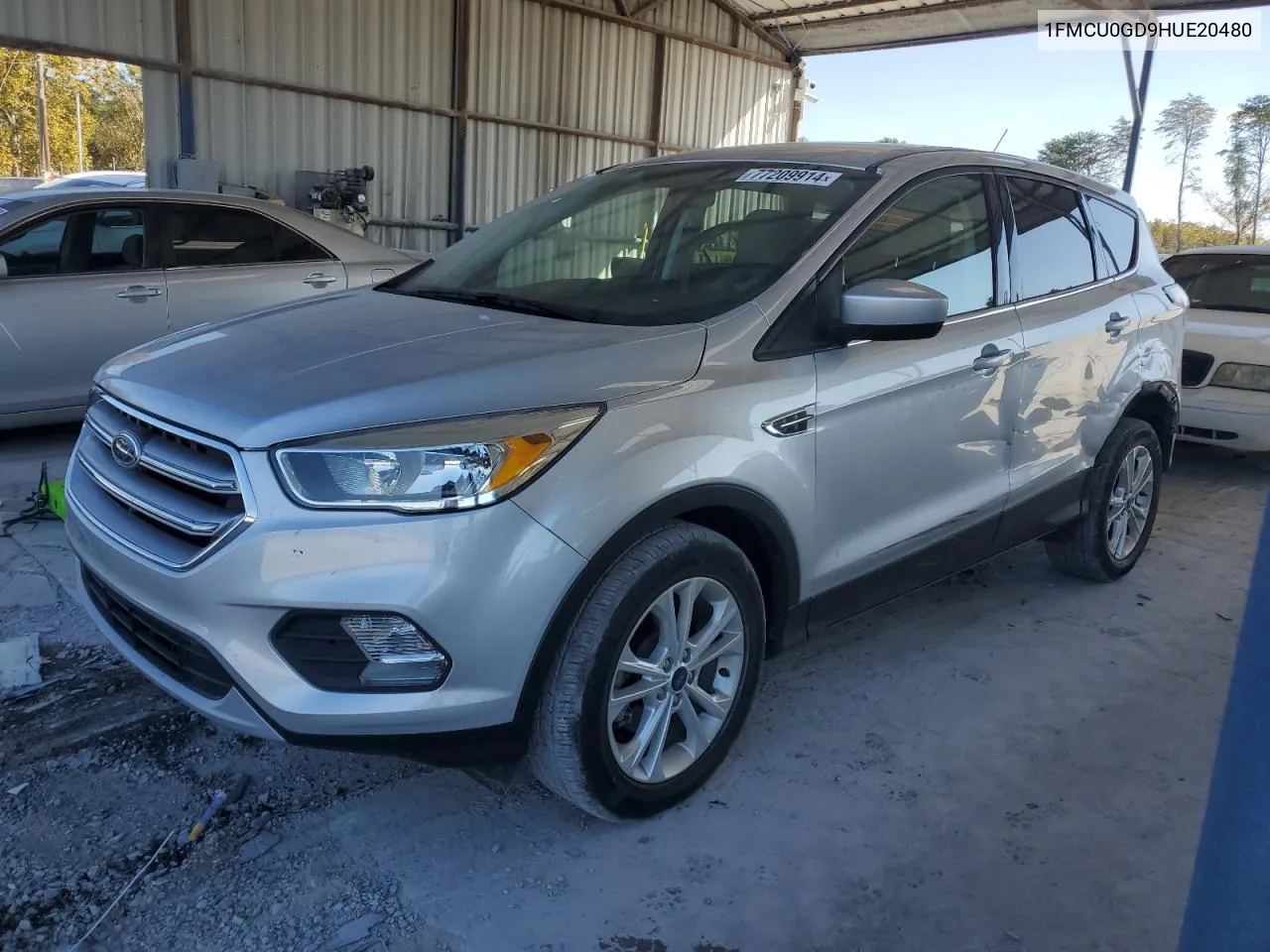 2017 Ford Escape Se VIN: 1FMCU0GD9HUE20480 Lot: 77209914