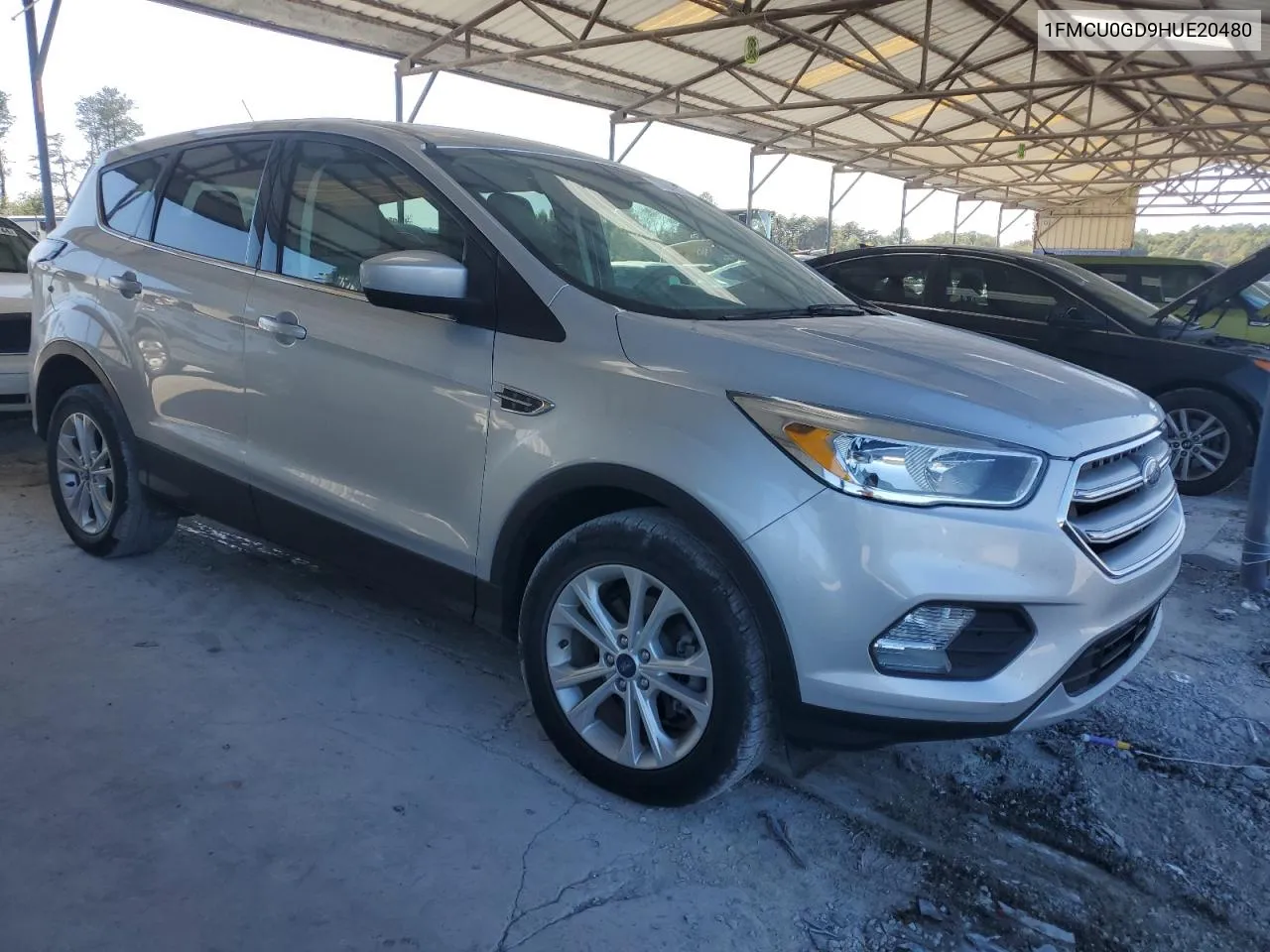 2017 Ford Escape Se VIN: 1FMCU0GD9HUE20480 Lot: 77209914