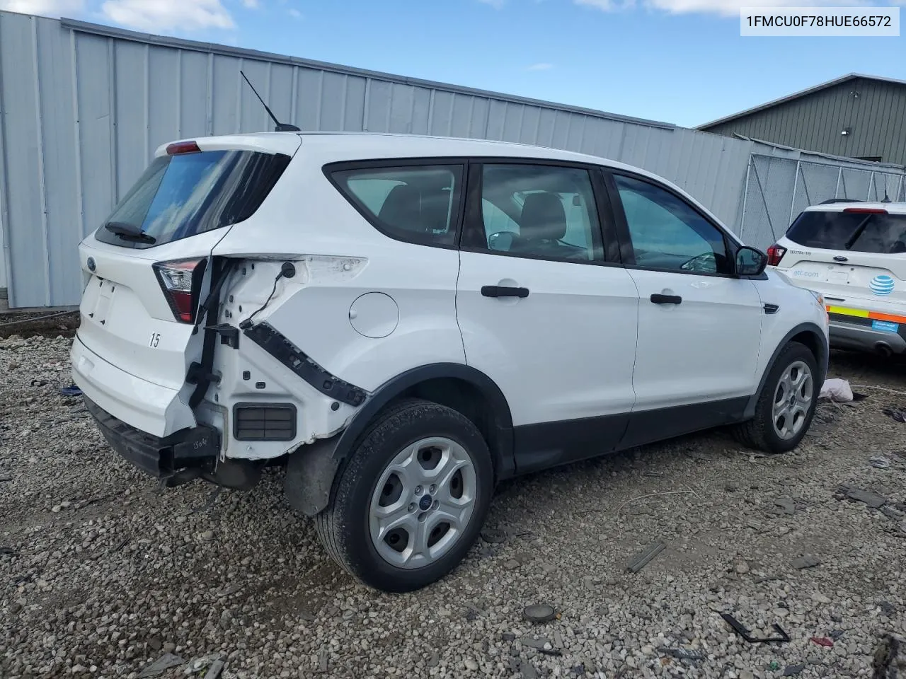 2017 Ford Escape S VIN: 1FMCU0F78HUE66572 Lot: 77212274