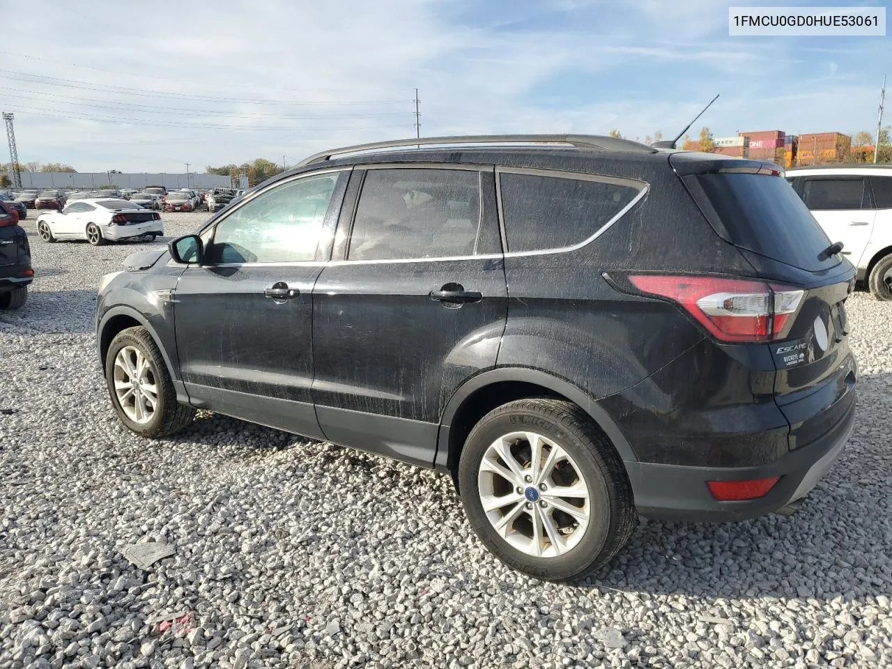 2017 Ford Escape Se VIN: 1FMCU0GD0HUE53061 Lot: 77320304