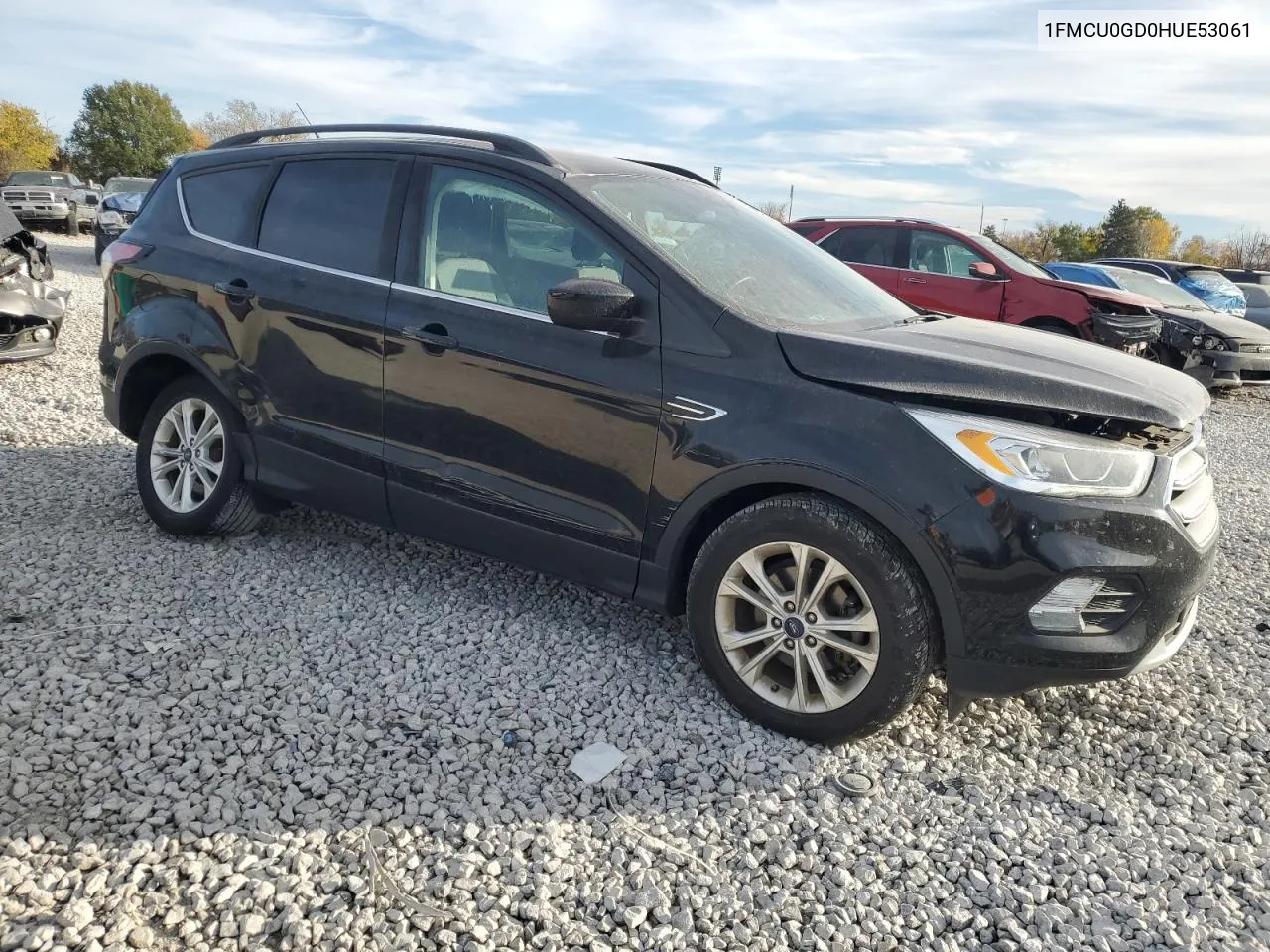 2017 Ford Escape Se VIN: 1FMCU0GD0HUE53061 Lot: 77320304