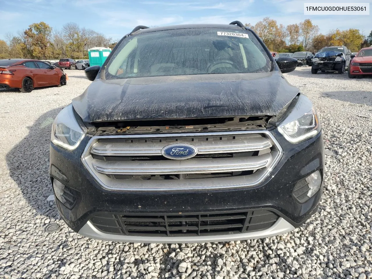 2017 Ford Escape Se VIN: 1FMCU0GD0HUE53061 Lot: 77320304