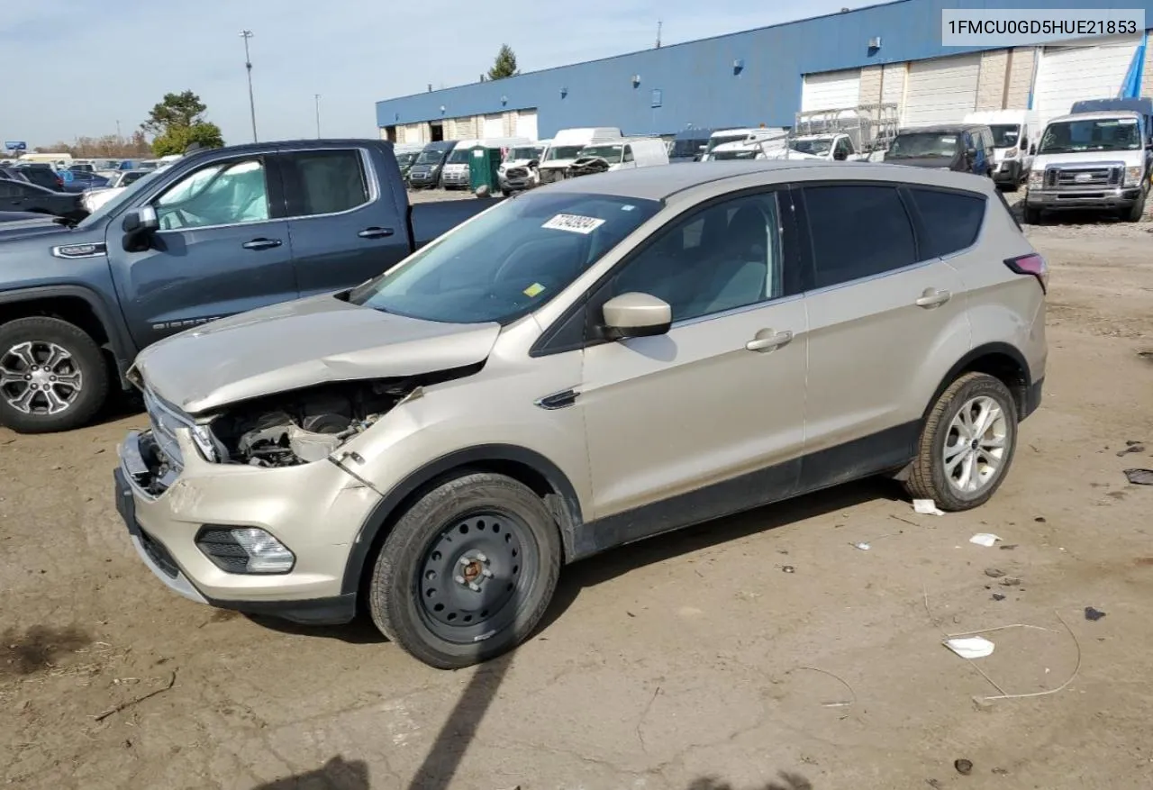 2017 Ford Escape Se VIN: 1FMCU0GD5HUE21853 Lot: 77343934