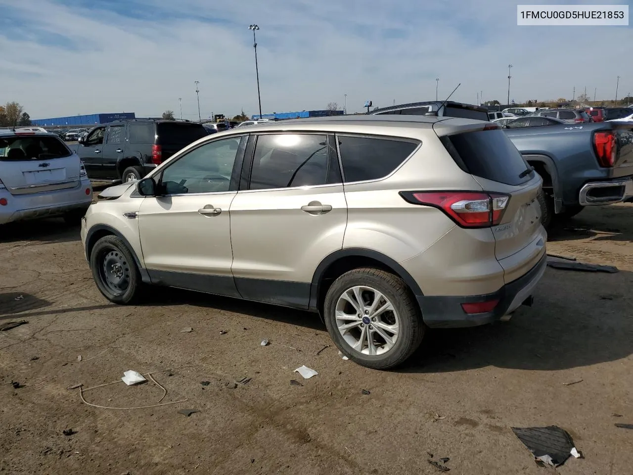 2017 Ford Escape Se VIN: 1FMCU0GD5HUE21853 Lot: 77343934