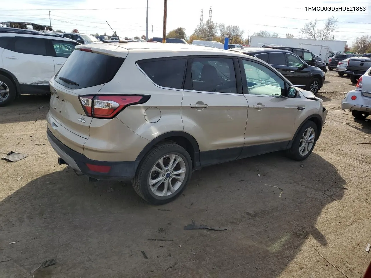 2017 Ford Escape Se VIN: 1FMCU0GD5HUE21853 Lot: 77343934