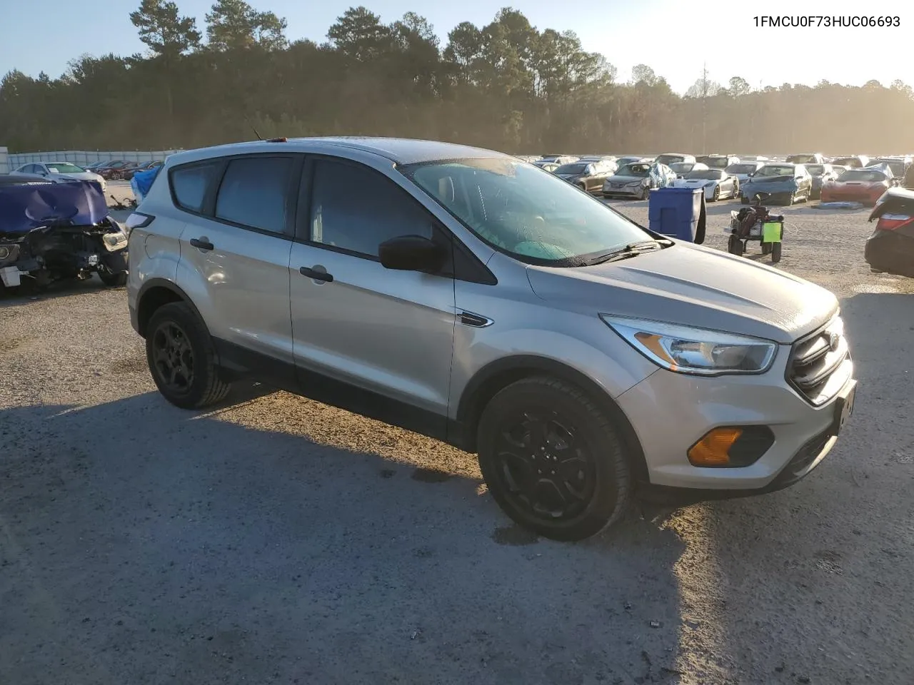 2017 Ford Escape S VIN: 1FMCU0F73HUC06693 Lot: 77358764