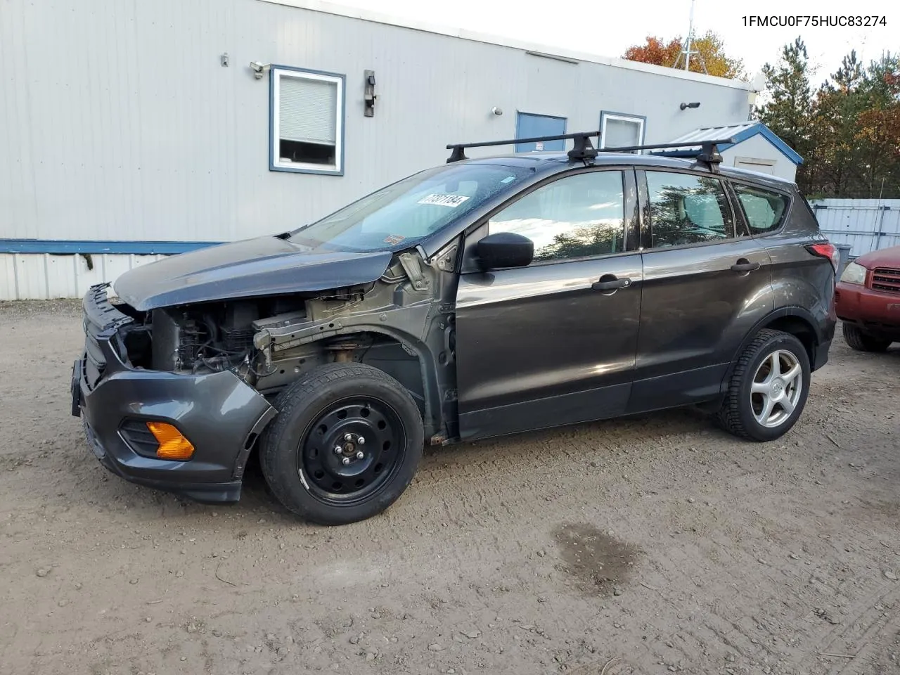 2017 Ford Escape S VIN: 1FMCU0F75HUC83274 Lot: 77371184