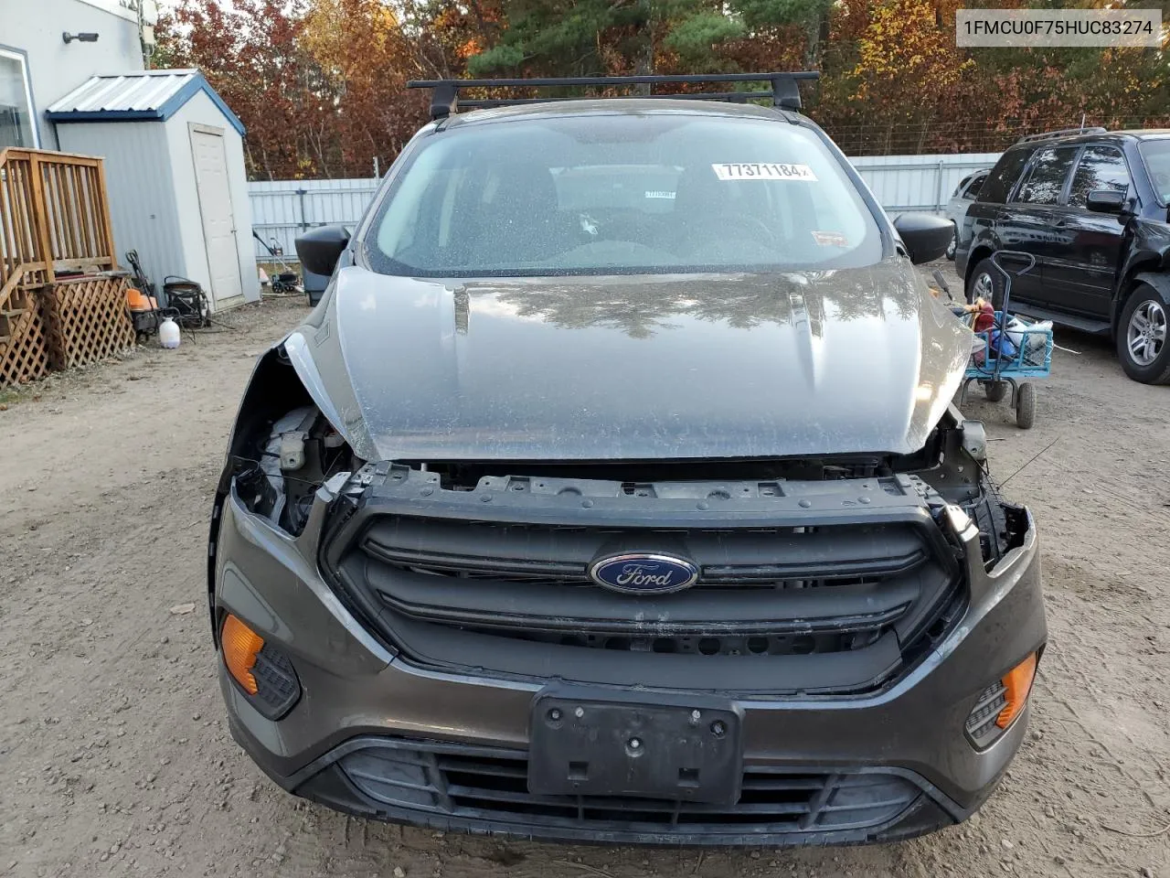 2017 Ford Escape S VIN: 1FMCU0F75HUC83274 Lot: 77371184