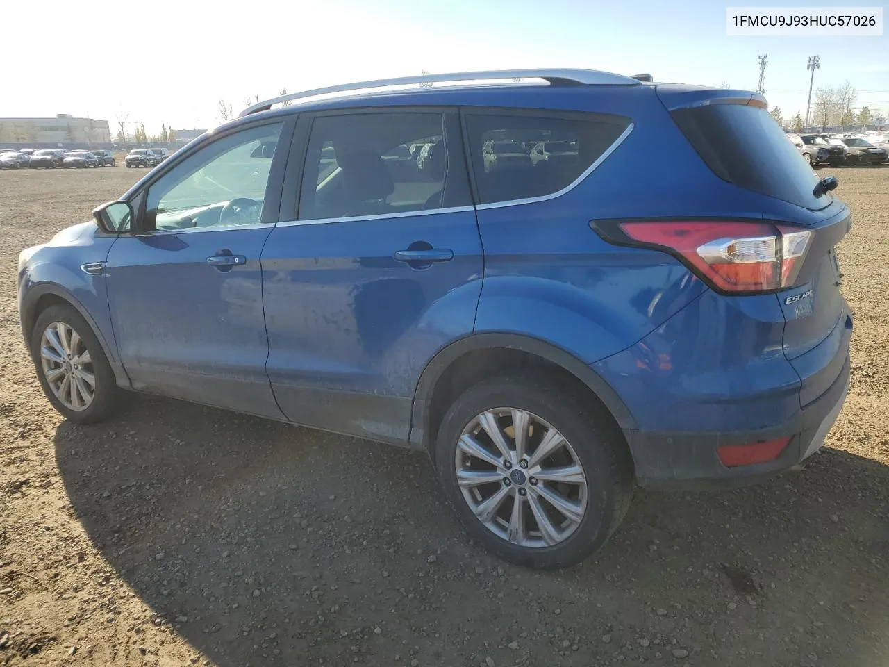 2017 Ford Escape Titanium VIN: 1FMCU9J93HUC57026 Lot: 77376564