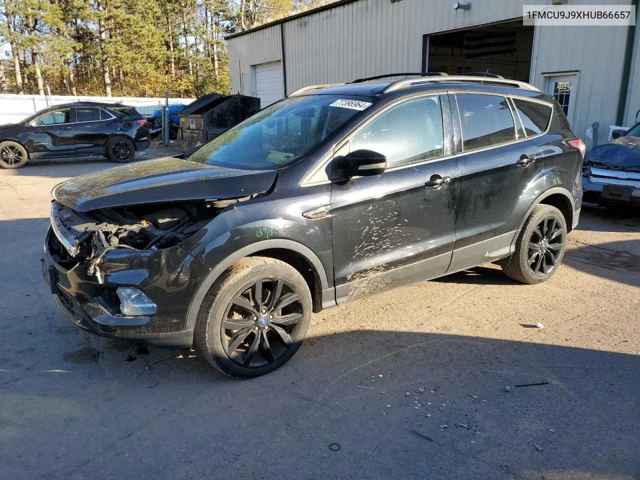 2017 Ford Escape Titanium VIN: 1FMCU9J9XHUB66657 Lot: 77396964