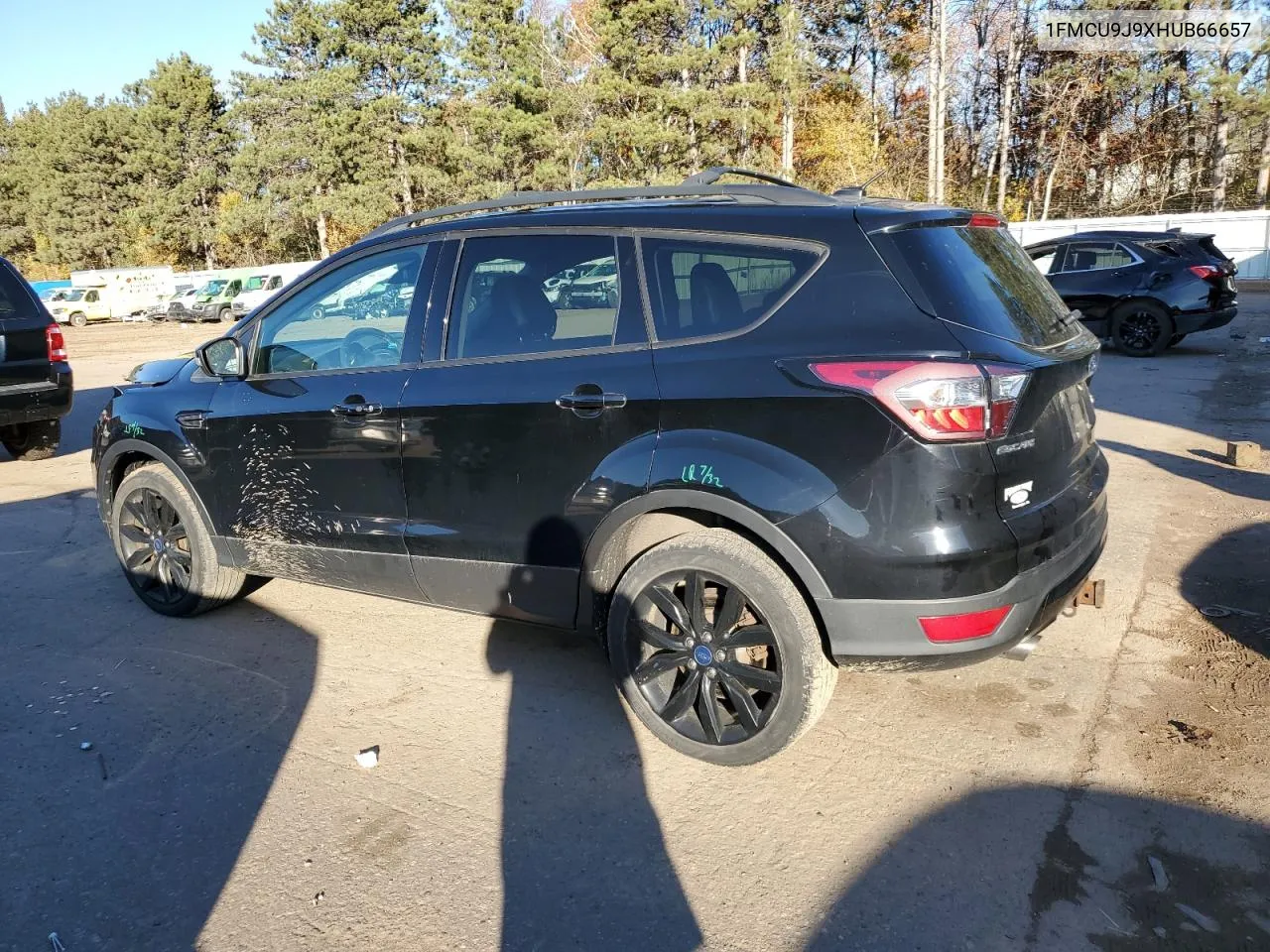 2017 Ford Escape Titanium VIN: 1FMCU9J9XHUB66657 Lot: 77396964