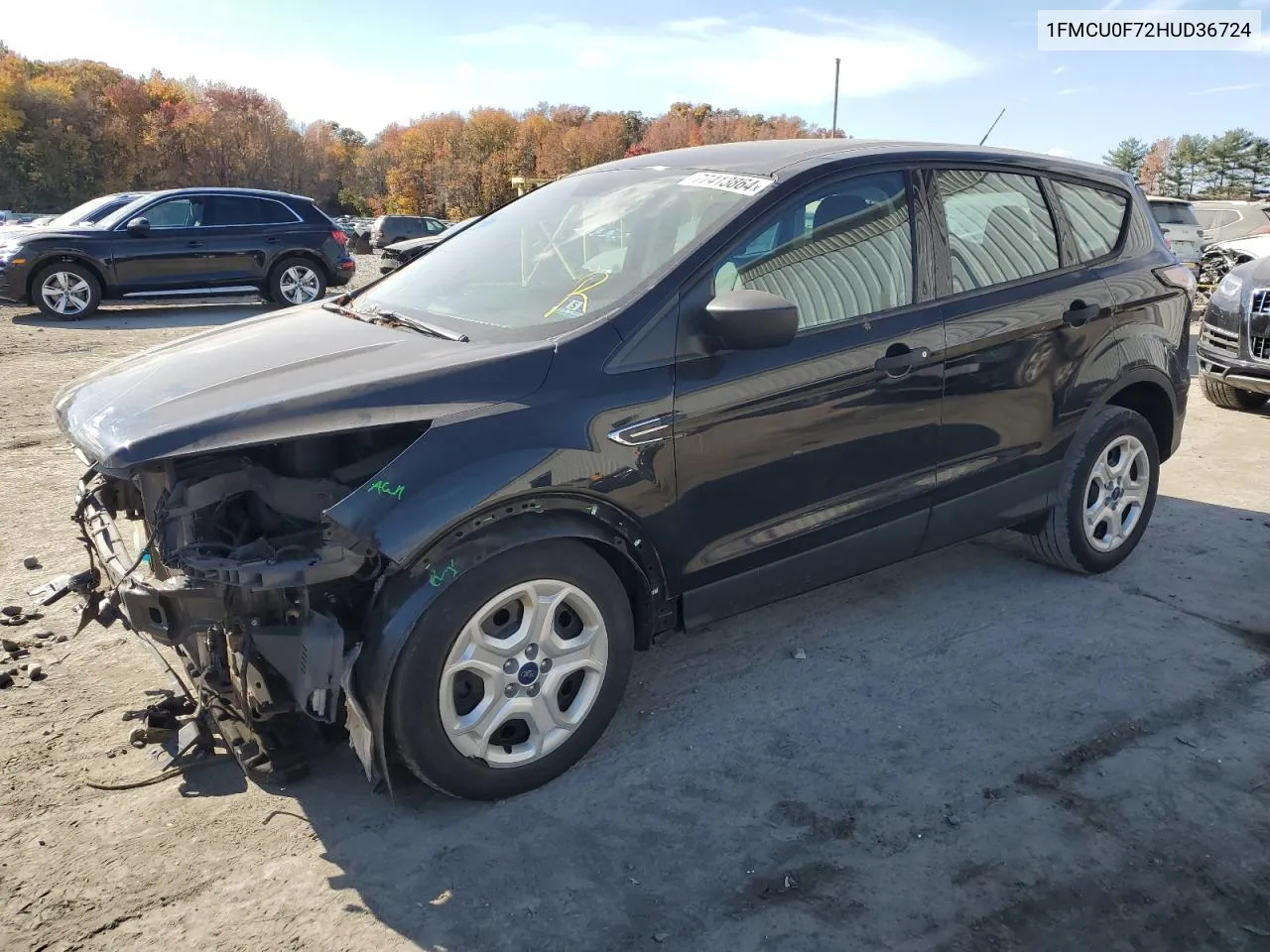 2017 Ford Escape S VIN: 1FMCU0F72HUD36724 Lot: 77413864