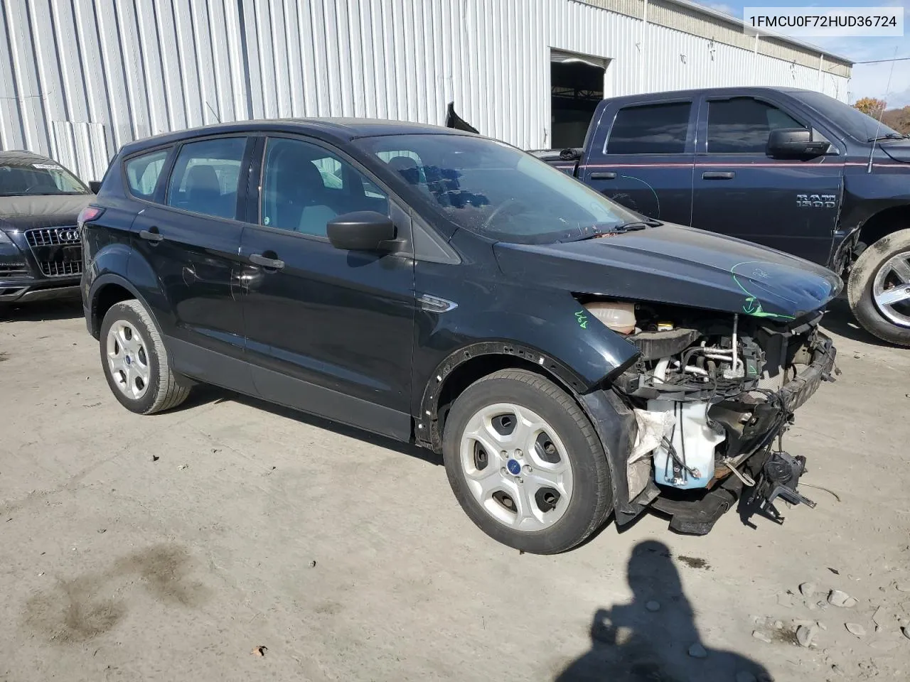 2017 Ford Escape S VIN: 1FMCU0F72HUD36724 Lot: 77413864