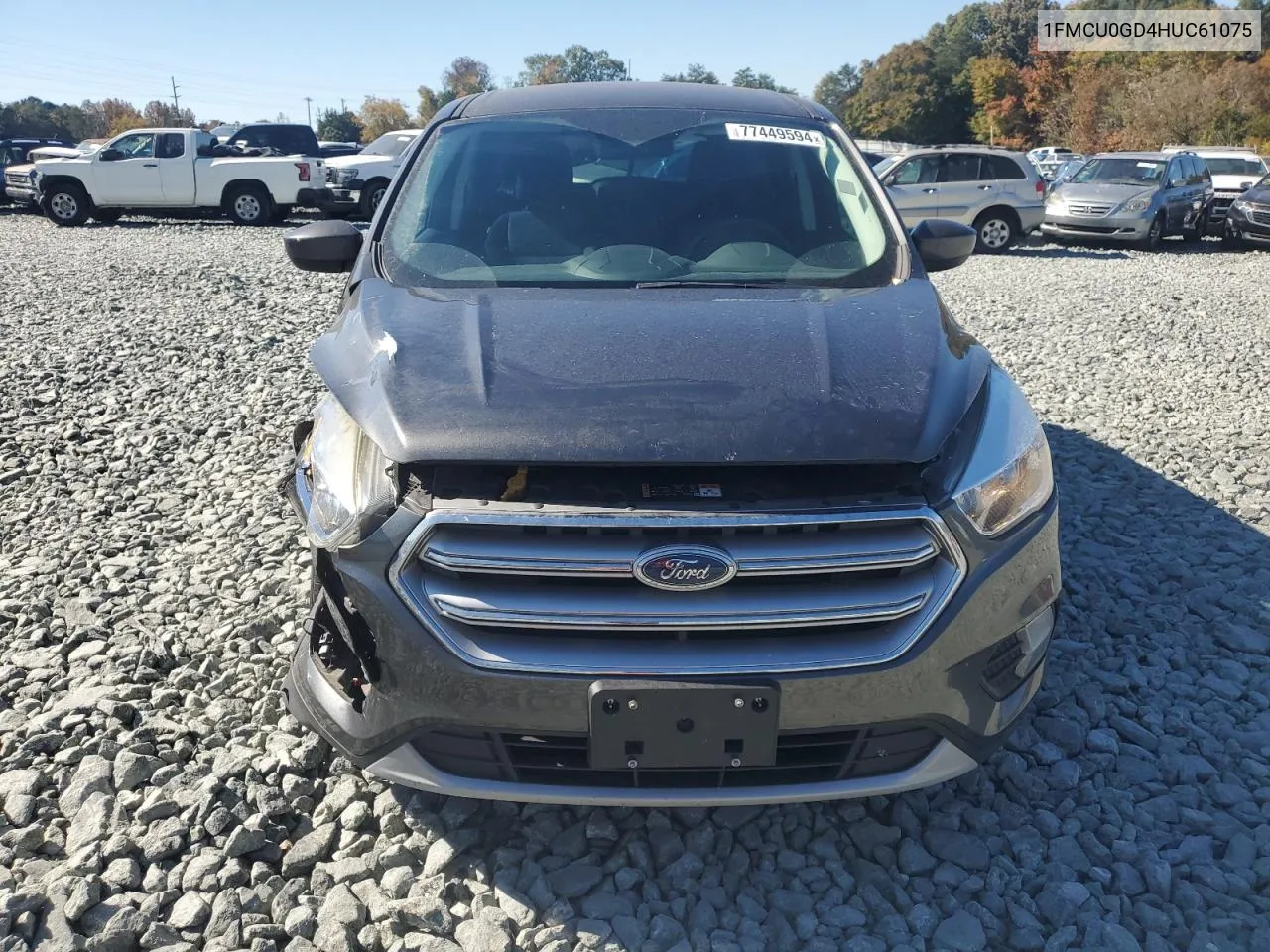 2017 Ford Escape Se VIN: 1FMCU0GD4HUC61075 Lot: 77449594